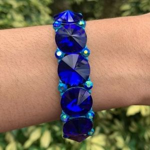 Royal Blue stretch bracelet